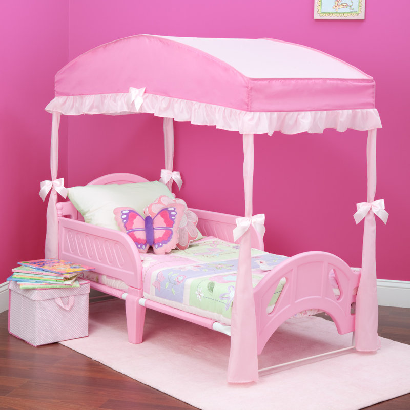 Delta Children Children's Girls Canopy for Toddler Bed & Reviews Wayfair